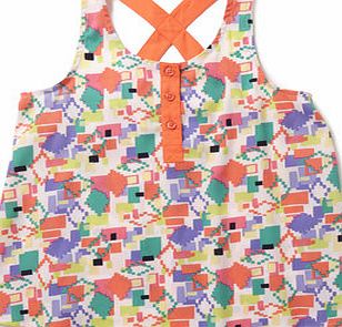 Bhs Girls Bright Multi Print Cami Top, multi