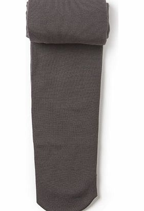Bhs Girls Charcoal Fleece Lined Tights, charcoal