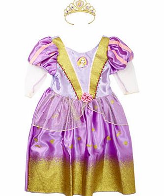 Girls Disney Princess Rapunzel Fancy Dress,