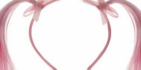 Bhs Girls Fake Hair Bunches, pink 12172130528