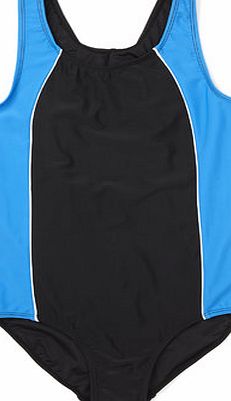 Bhs Girls Girls Black Basic Swimsuit, black 1067298513