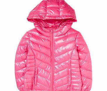 Girls Girls Bright Pink Padded Coat with Carry