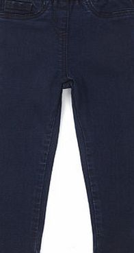 Girls Girls Dark Blue Jeggings, dark blue