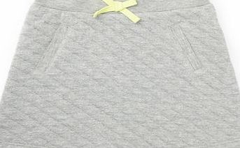 Bhs Girls Girls Grey Marl Quilted Jersey Skirt, grey