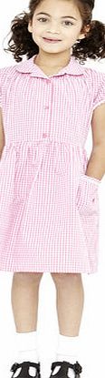 Bhs Girls Girls Pink Generous Fit Classic Gingham