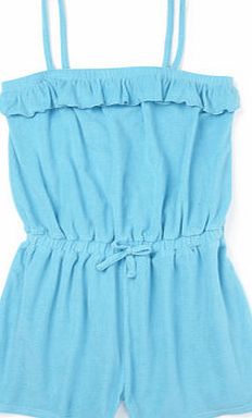 Bhs Girls Girls Turquoise Towelling Playsuit,