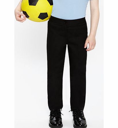 Bhs Girls Great Value 2 Pack Black School Trousers,