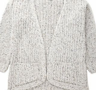 Bhs Girls Ivory Cocoon Cardigan, ivory 1060460904
