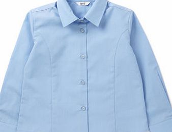 Girls Junior Girls Blue Long Sleeve Fitted