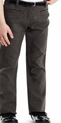 Girls Junior Girls Grey Slim Belted School