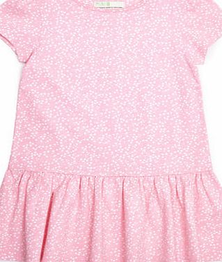 Bhs Girls Pink Geo Print Dress, pink 9269690528