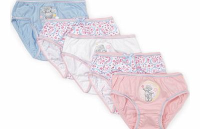 Bhs Girls Tatty Teddy Girls 5 Pack Briefs,