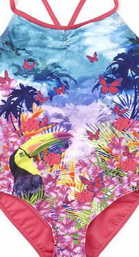 Bhs Girls Toucan Swimsuit, HOT PINK 1076546142