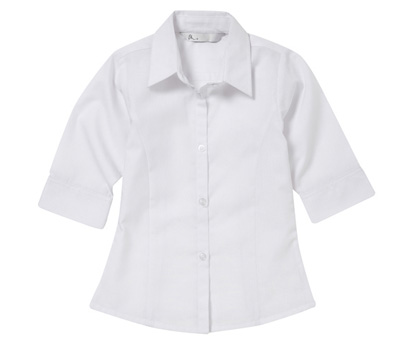 Girls value 3/4 sleeve blouse