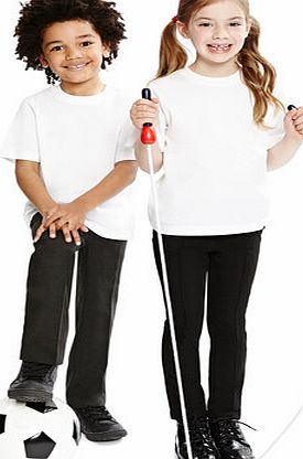 Bhs Girls White Junior Unisex 2 Pack School