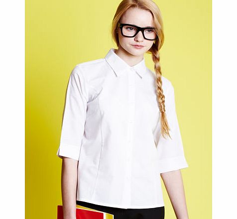 Bhs Girls White Tall Senior Girls Blouse, white