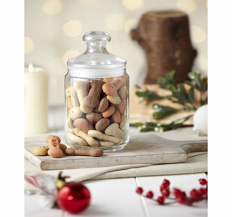 Glass Treat Jar Dogs, no colour 3557504646