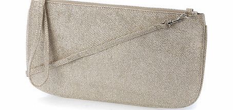 Bhs Gold Simple Zip Clutch Bag, gold 3126206982
