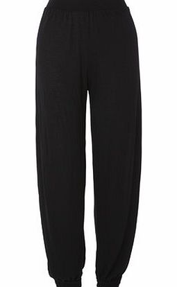 Bhs Great Value Black Jersey Harem Pant, black