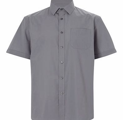 Bhs Great Value Grey Short SLeeve, Grey BR66S01EGRY
