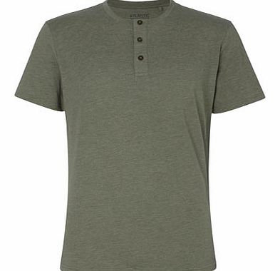 Bhs Green Grandad T-Shirt, Green BR52B20EKHK