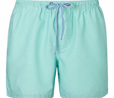 Bhs Green Stripe Swim Shorts, Green BR57S01EGRN