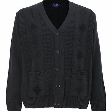 Bhs Green Suede Patch Cardigan, Green BR53L02FGRN