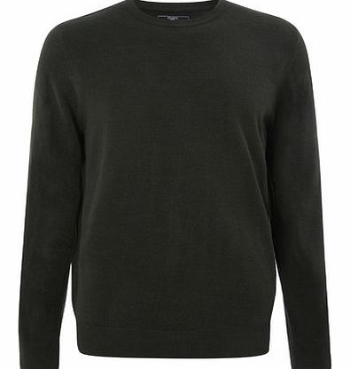 Bhs Green Supersoft Crew Neck, Green BR53A17FGRN
