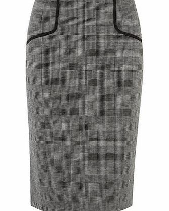 Bhs Grey Check Pencil Skirt, grey 19128960870