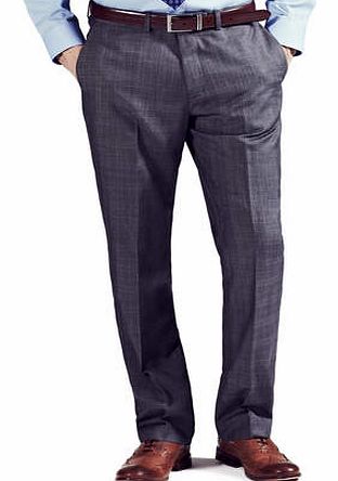 Bhs Grey Check Suit Trousers, Grey BR64T08EGRY