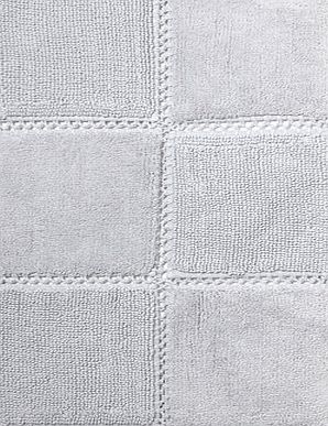 Bhs Grey Crochet Patchwork Mat, grey 1945500870