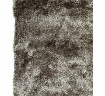 Bhs Grey fine shaggy rug 100x150cm, grey 30925770870