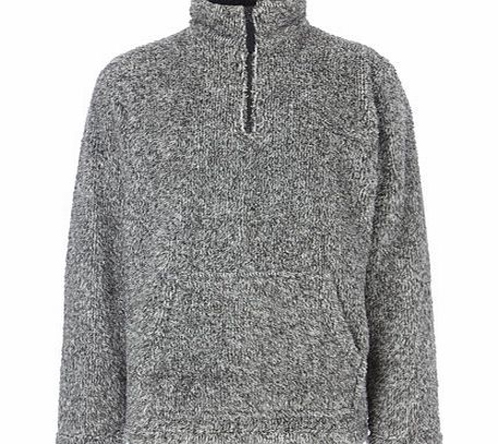 Bhs Grey Funnel Neck Top, Grey BR62T05FGRY