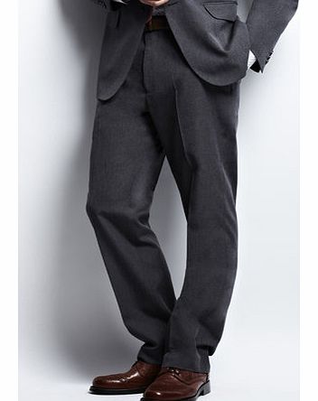 Grey Machine Washable Suit Trousers, Grey