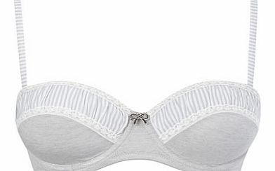 Bhs Grey Marl Balcony Bra, grey marl 2303853941