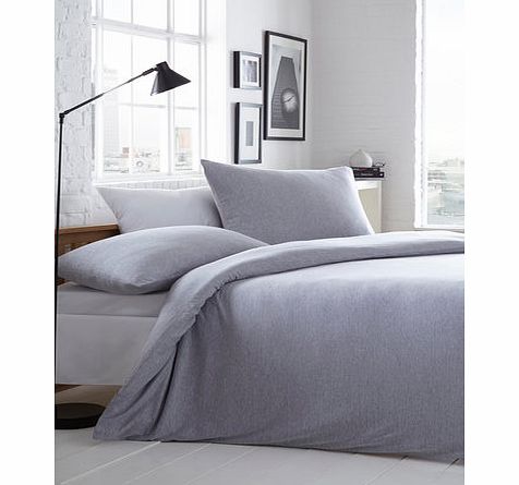 Bhs Grey Marl Jersey bedding, grey 1867310870