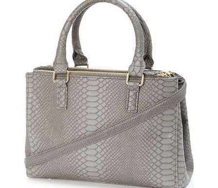 Bhs Grey Mini Reptile Grab Bag, grey 3125820870