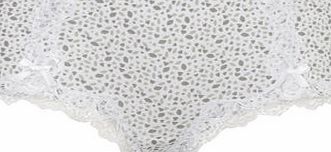 Bhs Grey Pebble Print Short, grey multi 4803765273