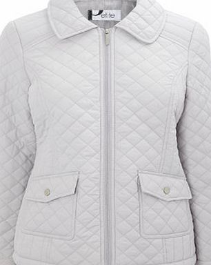Bhs Grey Petite Quilted Jacket, grey 413210870