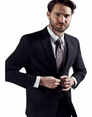 Bhs Grey Pindot Suit Jacket, Grey BR64G05EGRY