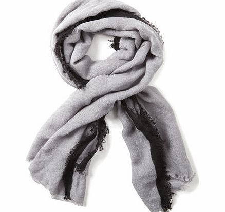 Bhs Grey Plain Woven Scarf, grey 6610290870