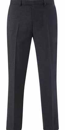 Bhs Grey Prince of Wales Check Trousers, Grey
