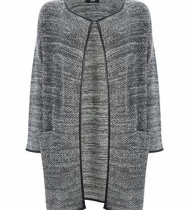 Bhs Grey PU Trim Duster Coat, grey 12035190870