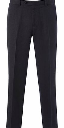Bhs Grey Stripe Flat Front Trousers, Grey BR65F03FGRY