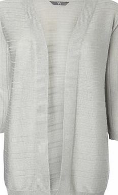 Bhs Grey Thick/Thin Cardigan, grey 588610870