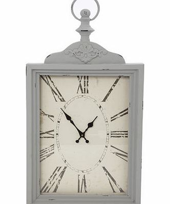 Bhs Grey Vintage Fob Wall Clock, grey 30923500870