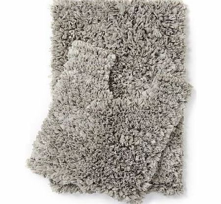 Bhs Grey vintage paper bath mat, grey 1934240870
