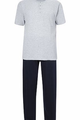 Bhs Grey Waffle Pyjamas, Grey BR62P08FGRY