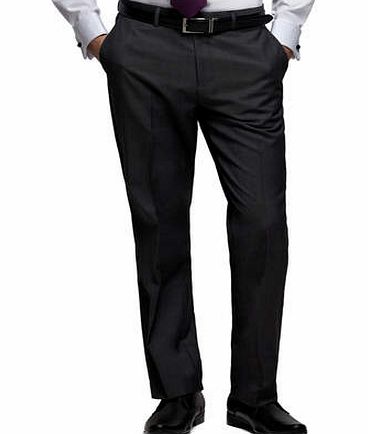 Bhs Grey with Wool Tailored Suit Trousers, Grey