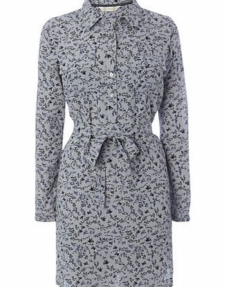 Bhs Grey Woodland Print Shirt Dress, grey 3391580870